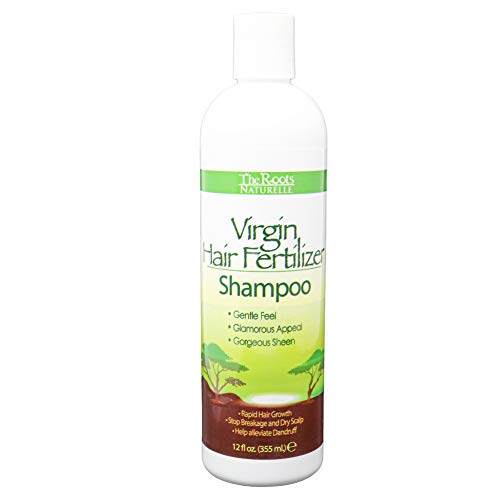  Virgin Hair Fertilizer Shampoo. African American Hair Shampoo. Rapid Hair Growth. Helps Reduce Breakage, Dry Scalp and Dandruff. Natural Hair Product Contains Jojoba Seed Oil, Honey Extract, Aloe Vera