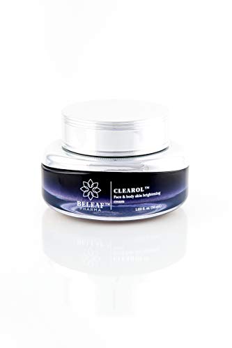  CLEAROL Brightening Cream with Alpha Arbutin, for Dark Skin, Dark Spots, Freckles that is Safe for the Face & Body