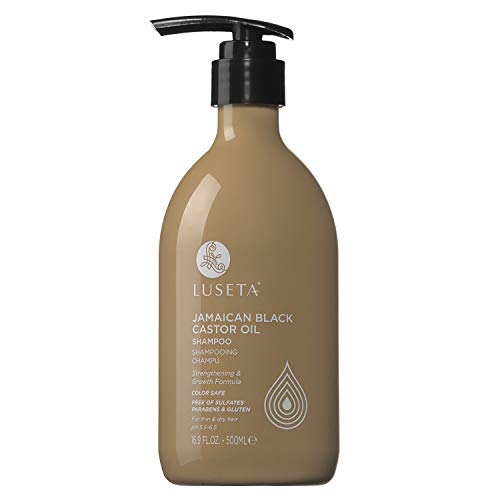  Luseta Jamaican Black Castor Oil Shampoo for Fine and Dry Hair 16.9oz
