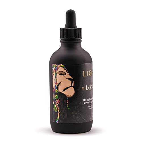 Lion Locs Hair Loc Growth Oil and Scalp Relaxer | Light Styling Oil for Dreads, Dreadlocks, Locks, Microlocs, Interlocks, Braidlocks, Braids, Faux Locs, Crochet Locs, Boho Locs, or Sisterlocks (4oz)