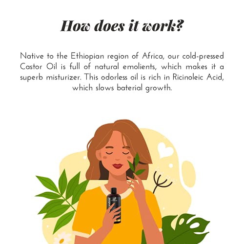 artnaturals Black Castor Oil Shampoo – (16 Fl Oz / 473ml) – Strengthen, Grow and Restore – Jamaican Castor – For Color Treated Hair