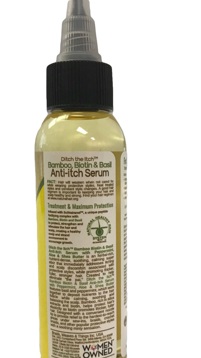  Anti-itch Serum - Bamboo, Basil, Peppermint 2oz