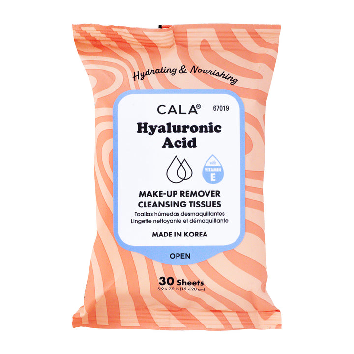 Make-Up Remover Cleansing Tissues: Hyaluronic Acid