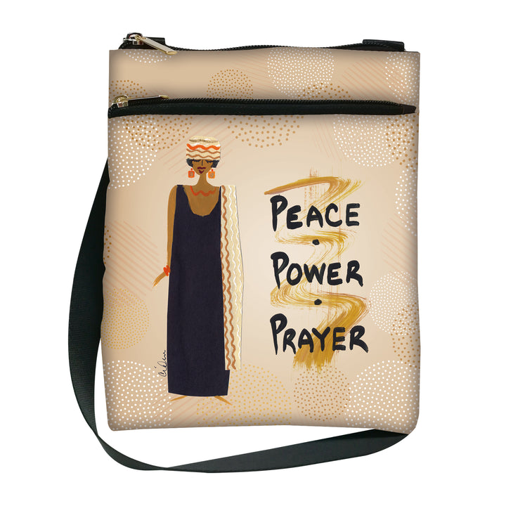 Peace Power Prayer Travel Purse