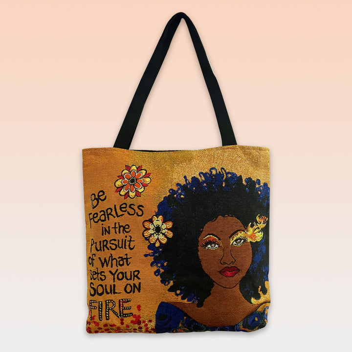 Soul On Fire Tote Bag