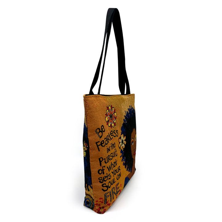 Soul On Fire Tote Bag