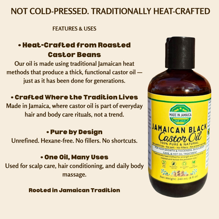 Jamaican Black Castor Oil – Heat-Crafted