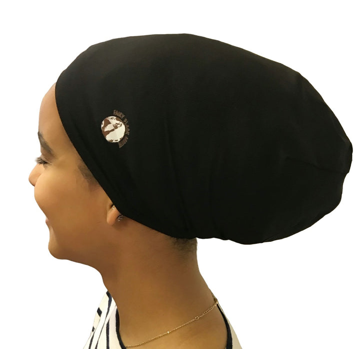 Day and Night Hair cap for all hair types  - black