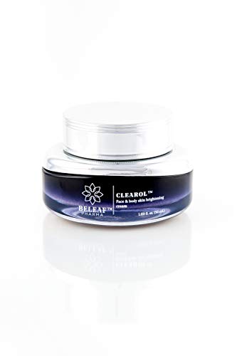 CLEAROL Brightening Cream with Alpha Arbutin, for Dark Skin, Dark Spots, Freckles that is Safe for the Face & Body