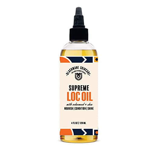 Loc Oil Spray & Hair Oil For Men, Dreadlocks Moisturizer For Braids, Dreads & Loc Maintenance Products and Dreadlock Accessories