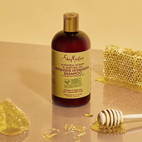 SheaMoisture Manuka Honey & Mafura Oil Intensive Hydration Shampoo | 13 oz