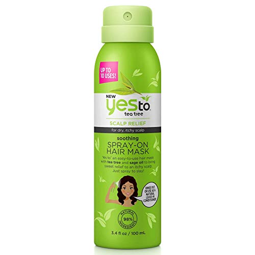 Yes To Tea Tree Scalp Relief Soothing Spray-On Hair Mask