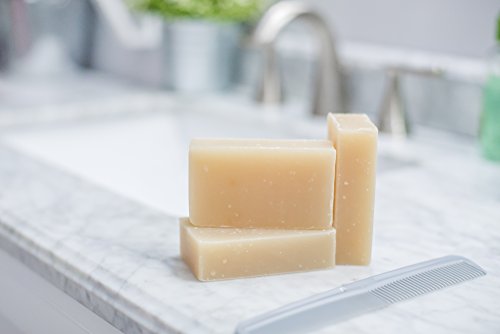 Old fashioned Shampoo Bar (3.5 Oz) - Anti-Dandruff, Jojoba Oil, Tea Tree Oil –No Conditioner needed- Phthalate Free - Paraben Free - Sulfate Free- Organic and All-Natural by Falls River Soap Company