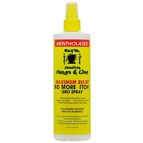 Jamaican Mango No More Itch Gro Spray, Maximum, 16 oz (VI-Z8XF-SRUF)