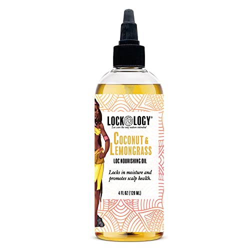 Loc Oil Loc Spray For Dreads | All Natural Coconut Lemongrass Loc Moisturizer For Dreads | Loc Oil Locs Hair Products for Dreadlock Hair Products