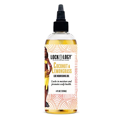  Loc Oil Loc Spray For Dreads | All Natural Coconut Lemongrass Loc Moisturizer For Dreads | Loc Oil Locs Hair Products for Dreadlock Hair Products