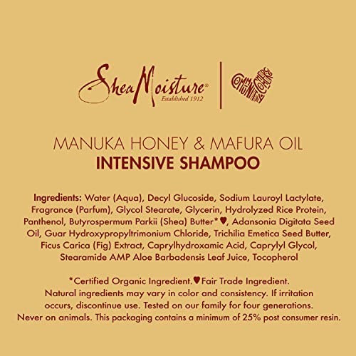 SheaMoisture Manuka Honey & Mafura Oil Intensive Hydration Shampoo | 13 oz