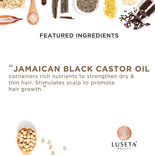  Luseta Jamaican Black Castor Oil Shampoo for Fine and Dry Hair 16.9oz