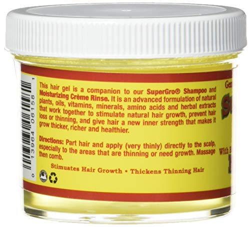 AFRICAN FORMULAS Super Grow Hair Gel, 4 OZ