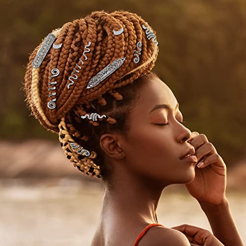 Gold Beads for Hair, Braids, Dreads, Ponytails jewelry and arts and crafts