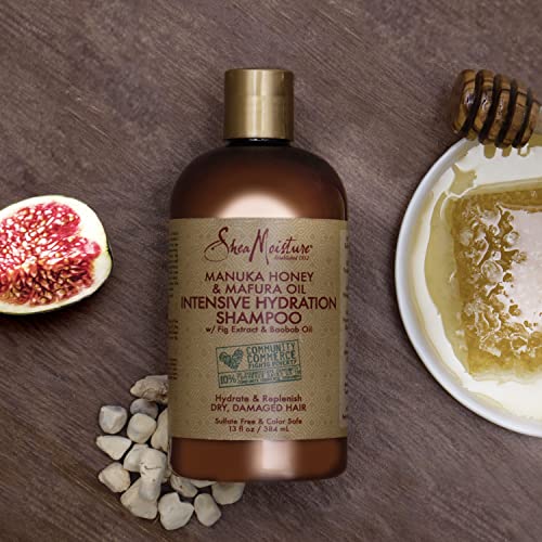 SheaMoisture Manuka Honey & Mafura Oil Intensive Hydration Shampoo | 13 oz