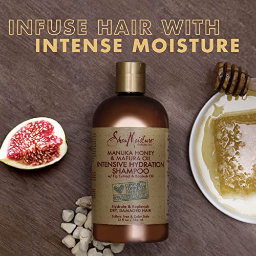 SheaMoisture Manuka Honey & Mafura Oil Intensive Hydration Shampoo | 13 oz