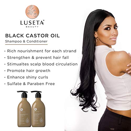 Luseta Jamaican Black Castor Oil Conditioner for Fine and Dry Hair 33.8oz