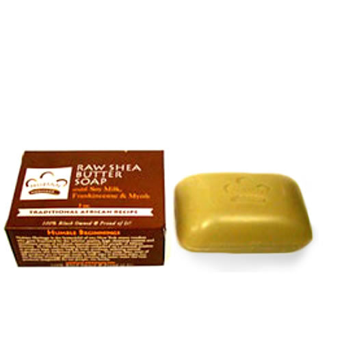 raw shea butter anti-aging soap