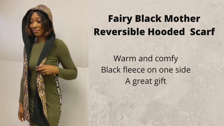 Reversible Hooded Scarf