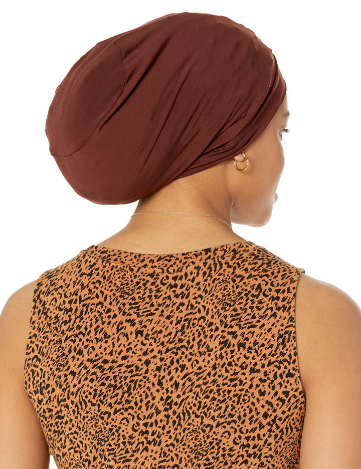 Dreadlocks locs hair cap bonnet for men and women - orange rust