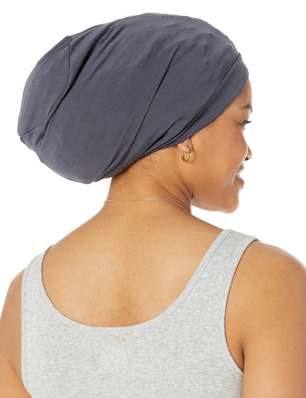 Dreadlocks locs hair cap bonnet for men and women - Grey