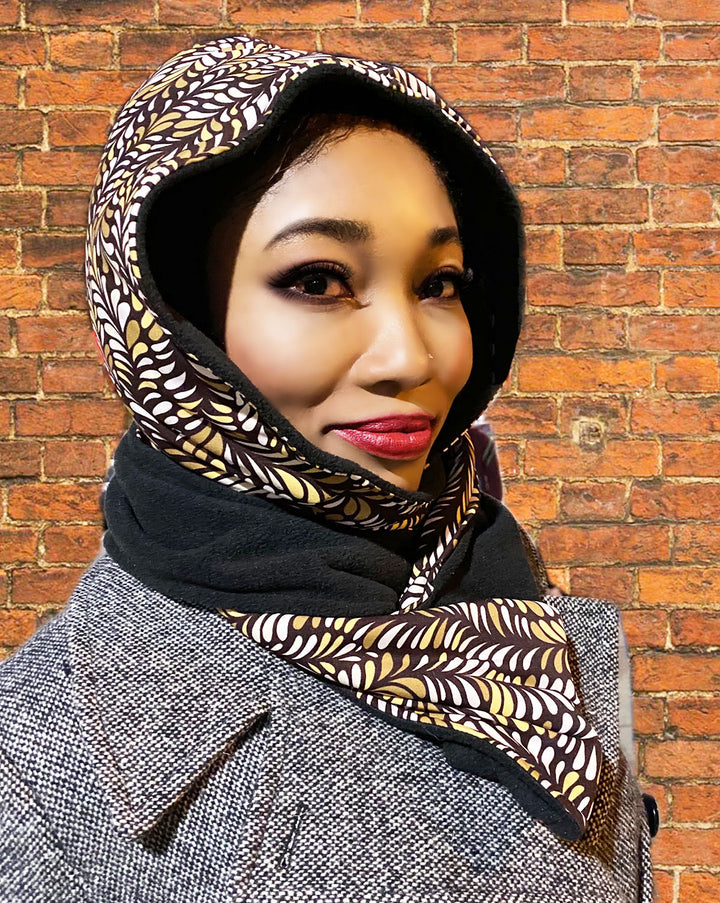 Reversible Hooded Scarf