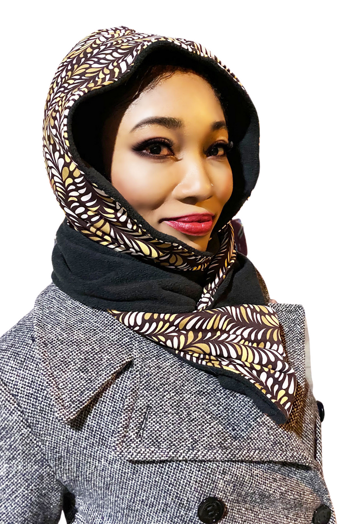 Reversible Hooded Scarf