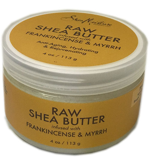 Shea Moisture Soap, Raw Shea Butter, with Extracts of Frankincense & Myrrh - 8 oz