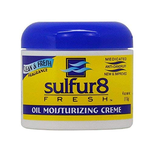 Sulfur 8 Fresh Medicated Oil Moisturizing Creme 4oz