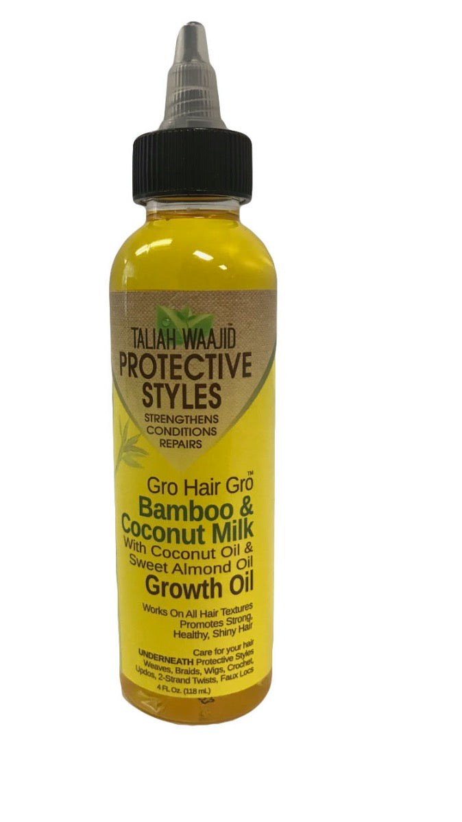 Bamboo & Coconut Milk Growth Oil 4oz