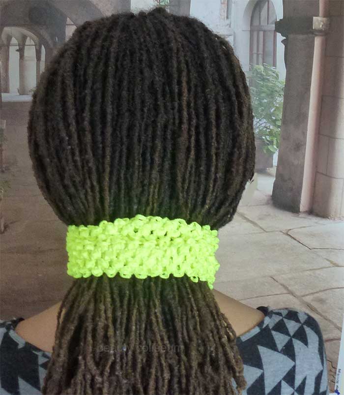 neon green headband